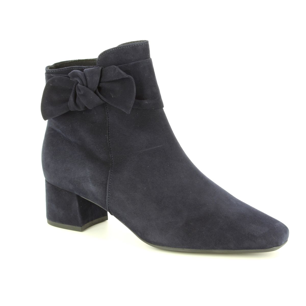 peter kaiser black suede boots