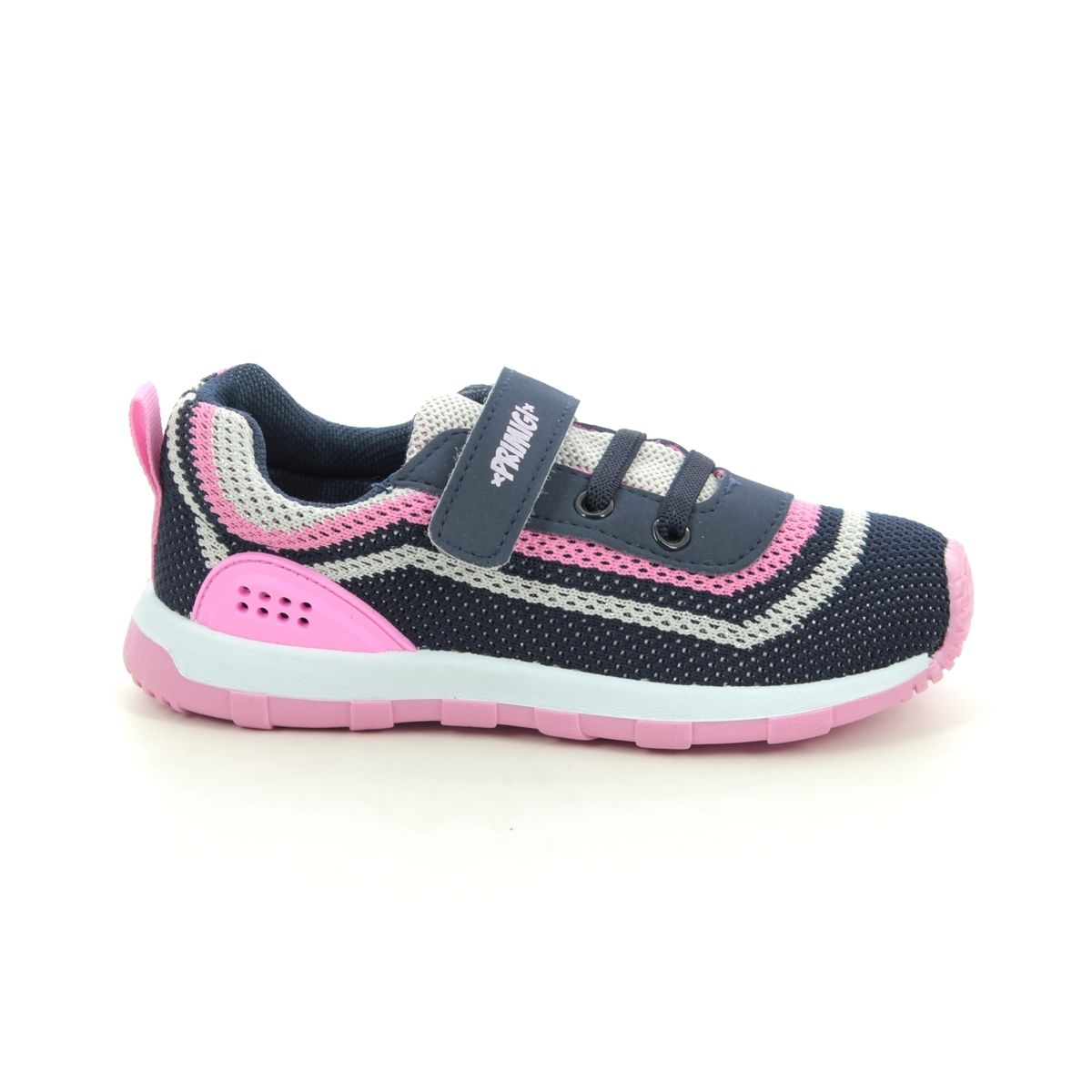 Primigi Baby Run Girl Navy Pink Kids girls trainers 5446100-76