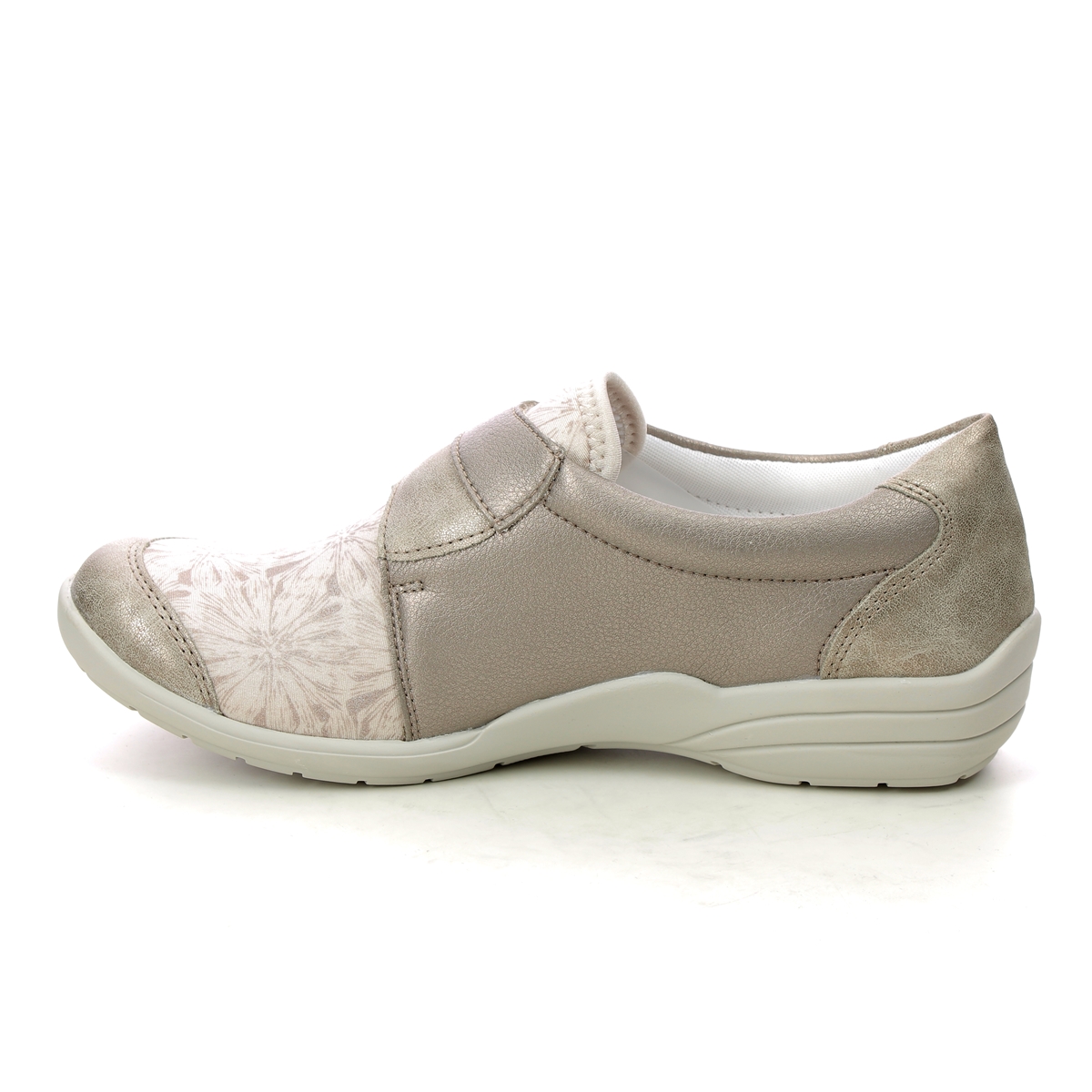 Remonte R7600-90 Bertavel Light Gold Womens Comfort Slip On Shoes