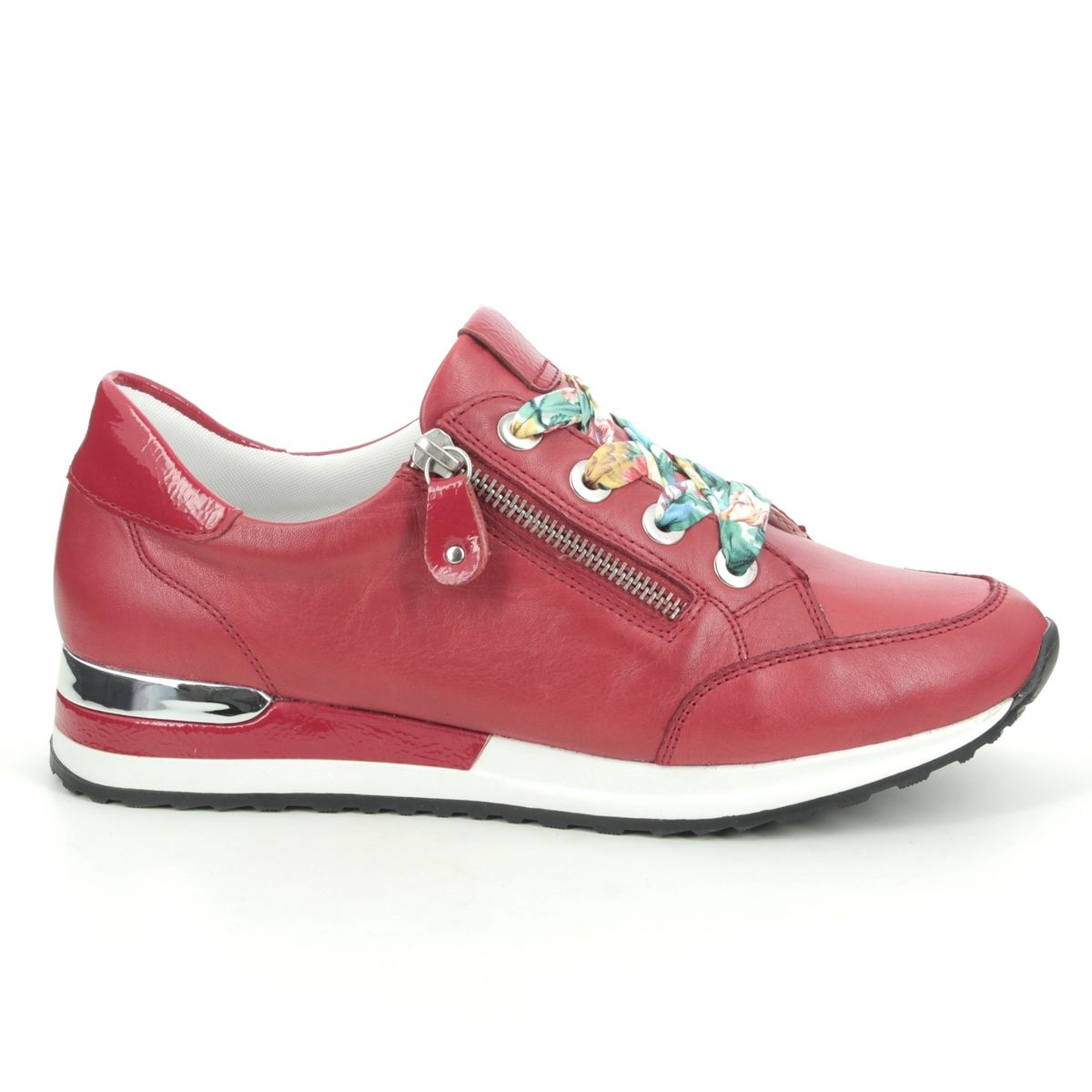 Remonte Vapozip R2528-33 Red leather trainers