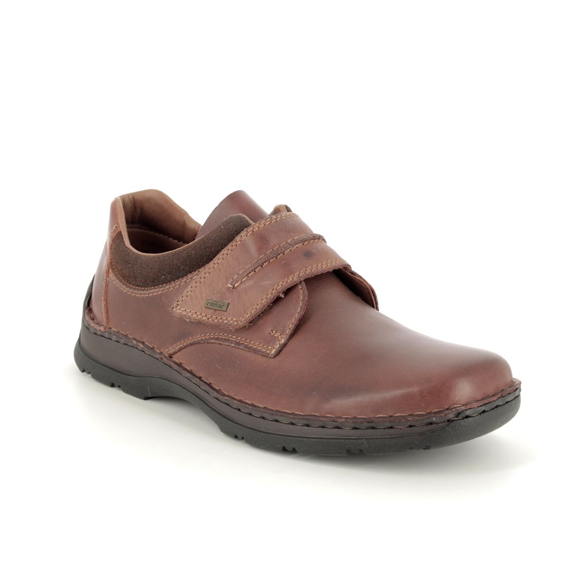 05358-25 Brown leather shoes
