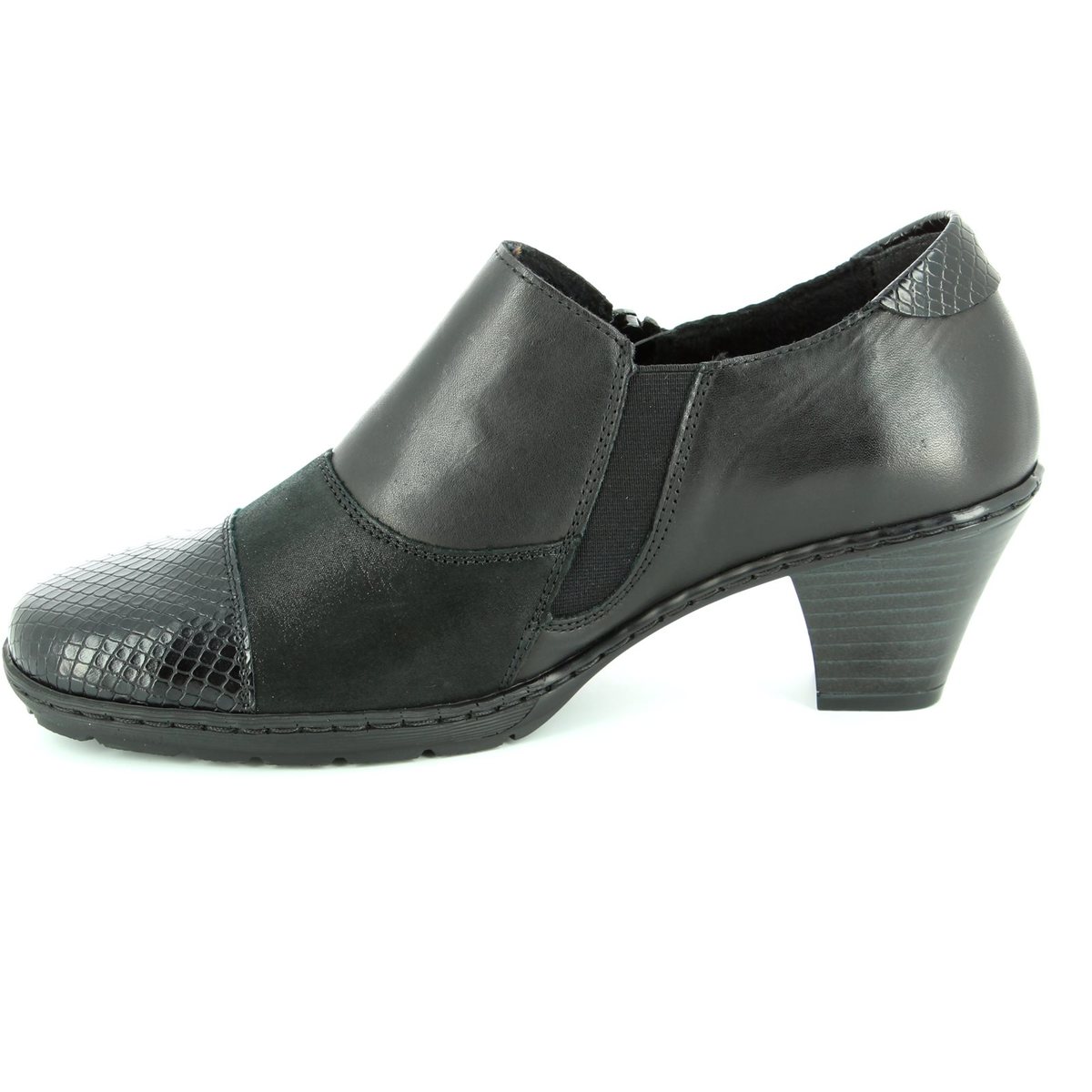 Rieker 57173-00 Black shoe-boots