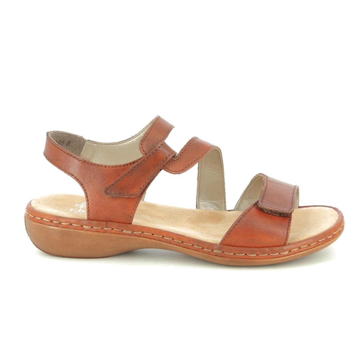 Rieker 659C7-24 Tan Comfortable Sandals