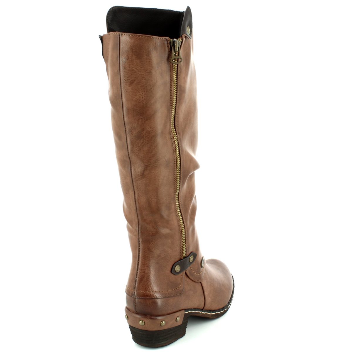 Rieker 93655-26 Brown long boots