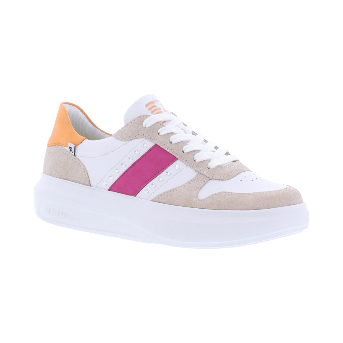 Rieker W1202-80 White Coral Womens trainers