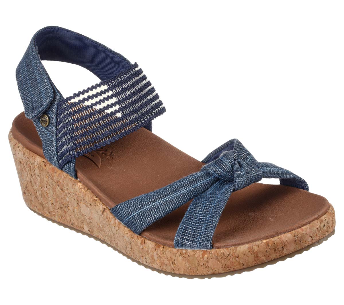 Skechers on sale denim sandals