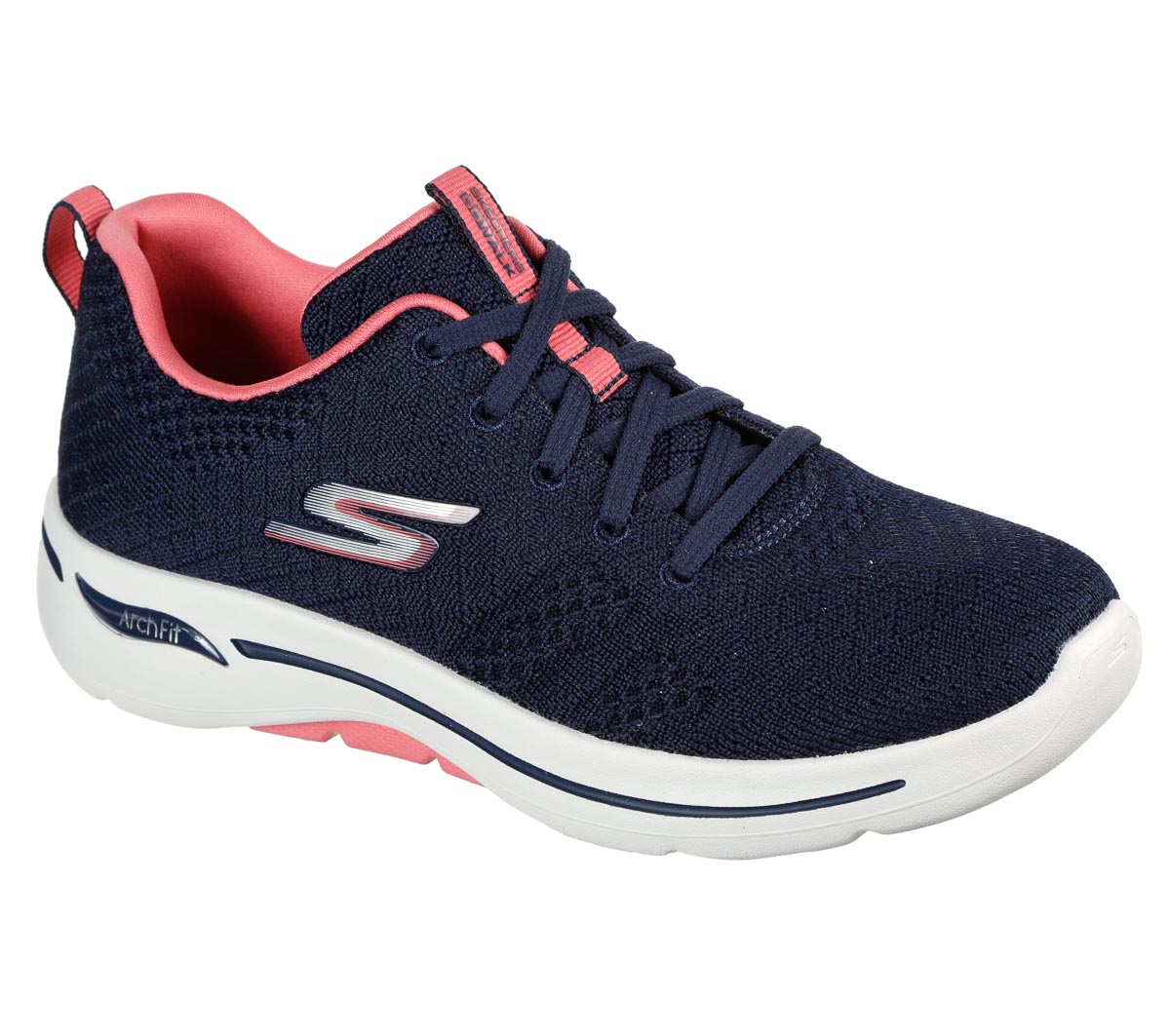 Skechers Arch Fit Go Walk 124403 NVCL Navy Coral trainers