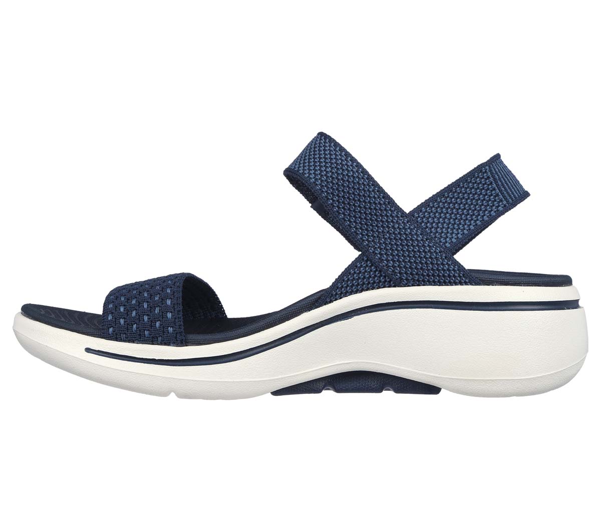 Skechers Arch Fit Go Walk Sandals Nvy Navy Womens Comfortable Sandals 140264