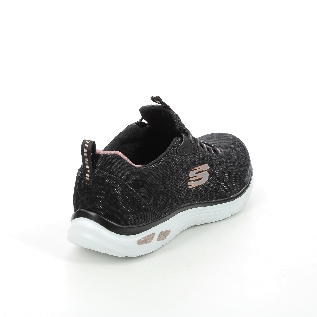 Relaxed 12825 BKRG Black Rose Gold trainers