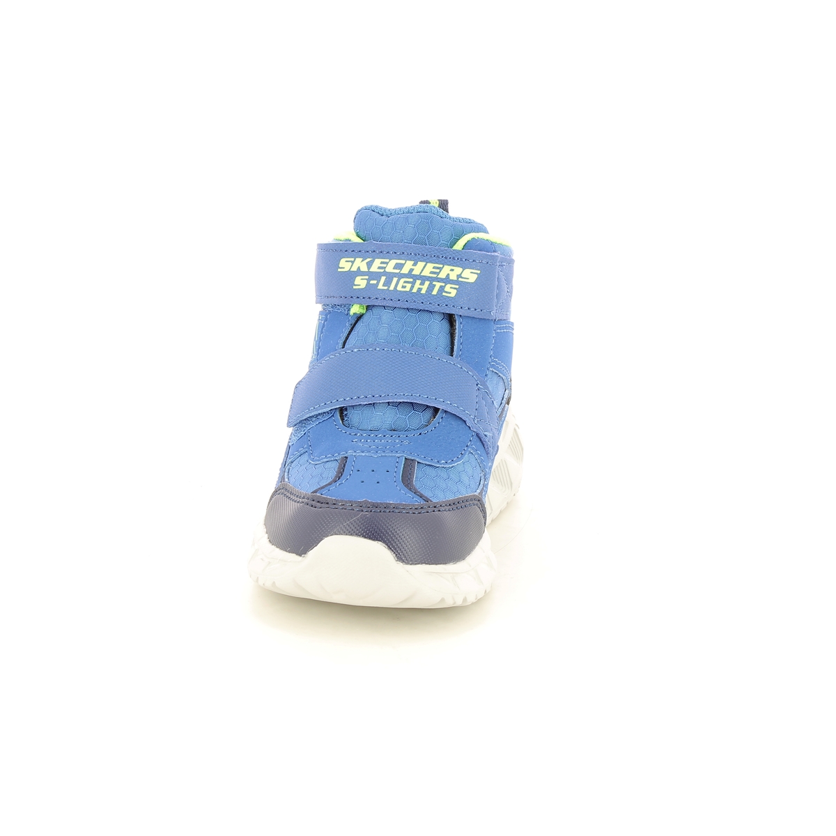 BLNV Kids Skechers Magna boys Boots Navy boots 401504N Blue Lights