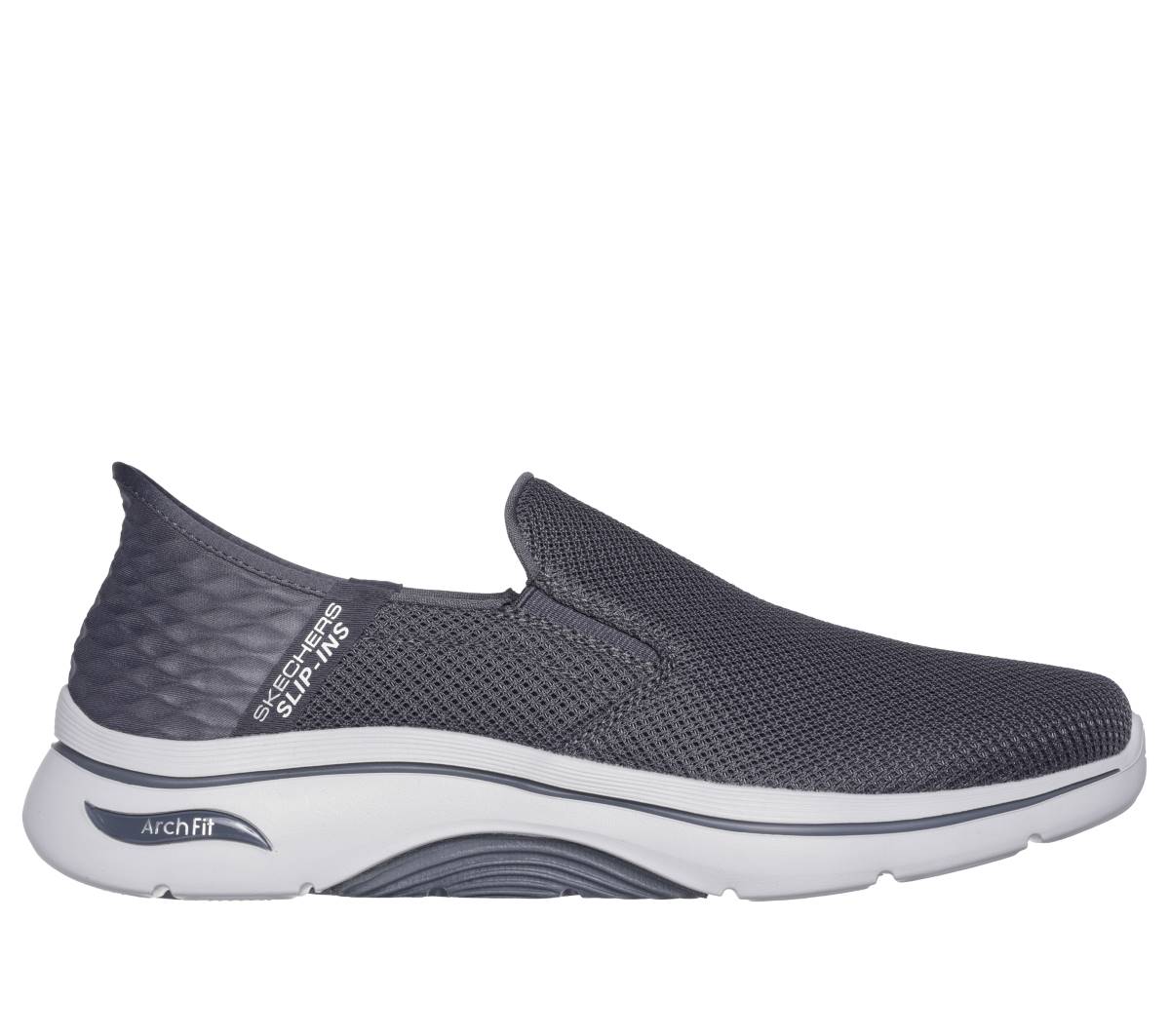 Skechers Slip Ins Arch 2 CHAR Charcoal Mens trainers 216600