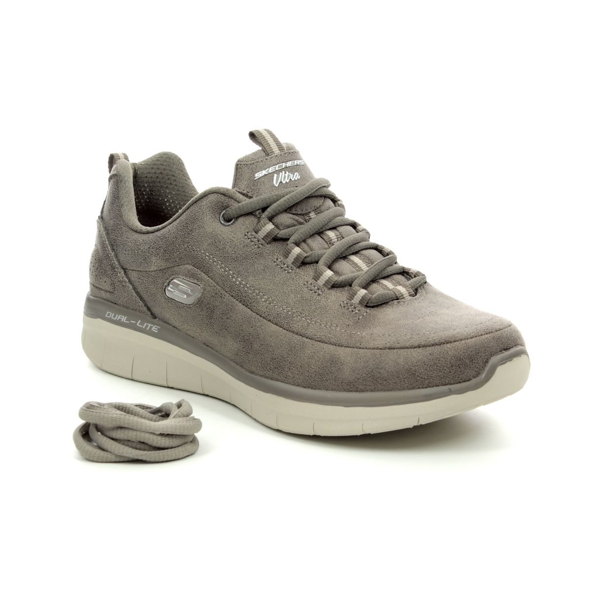 Skechers Synergy 2.0 12934 DKTP Dark Taupe trainers