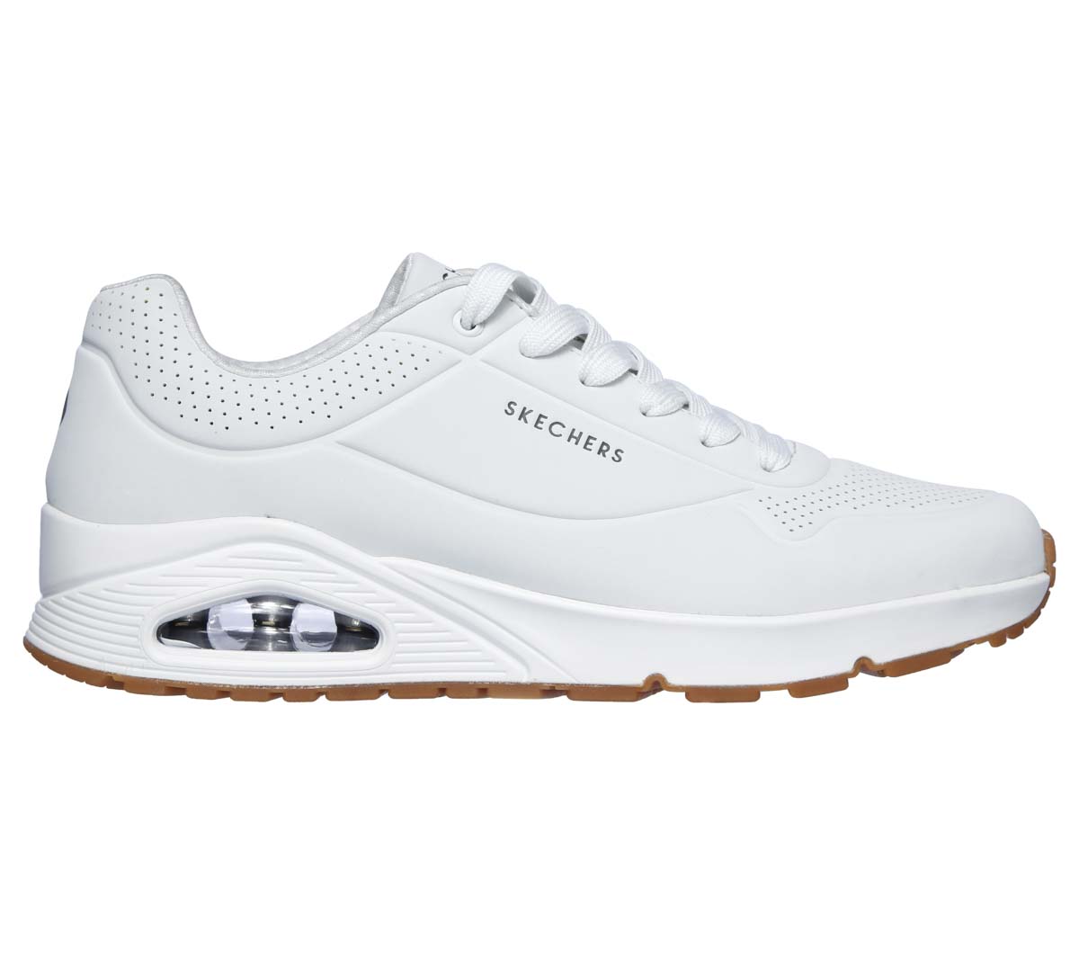 Skechers white hot sale shoes mens