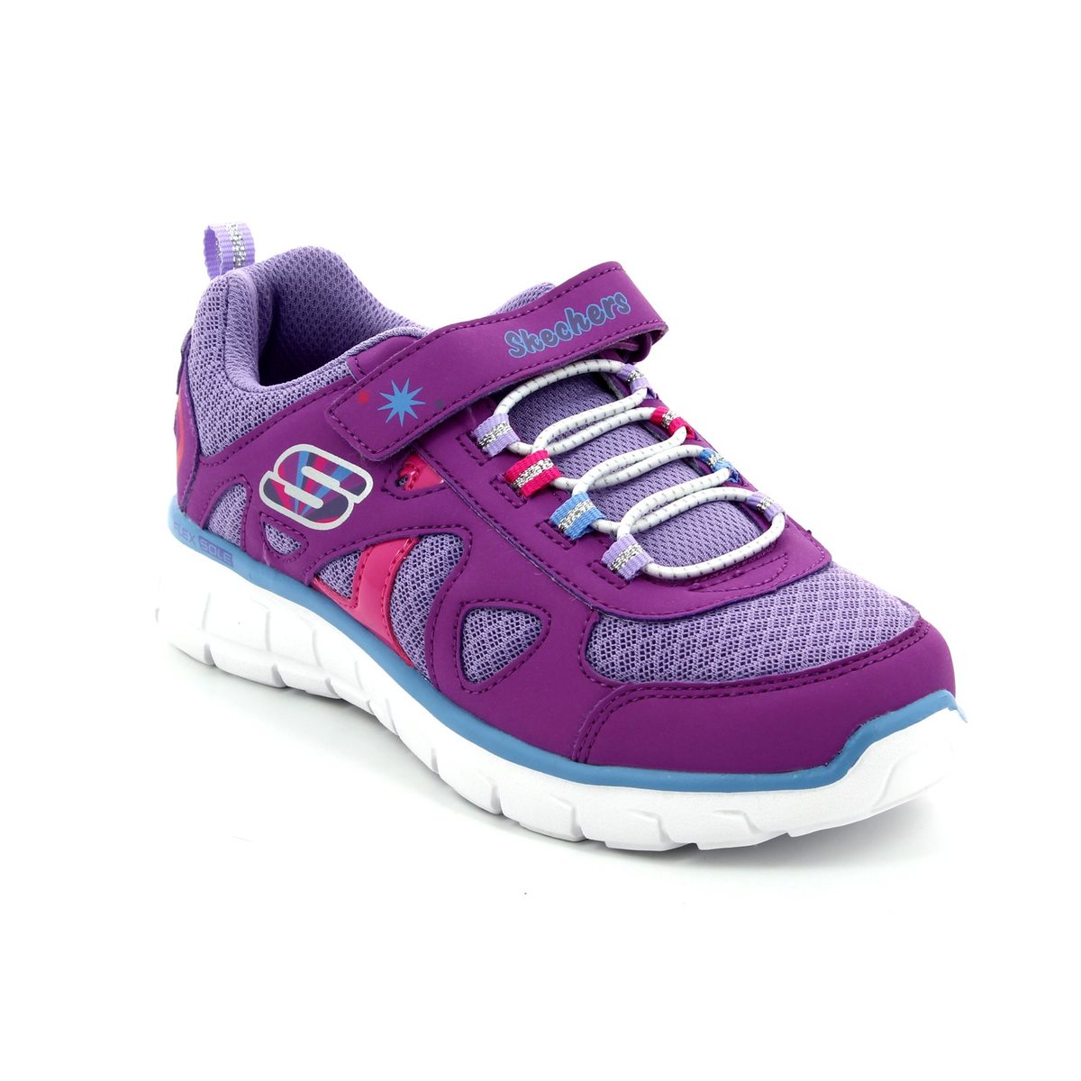Skechers Vim Brite Love 99625 PUR Purple everyday shoes