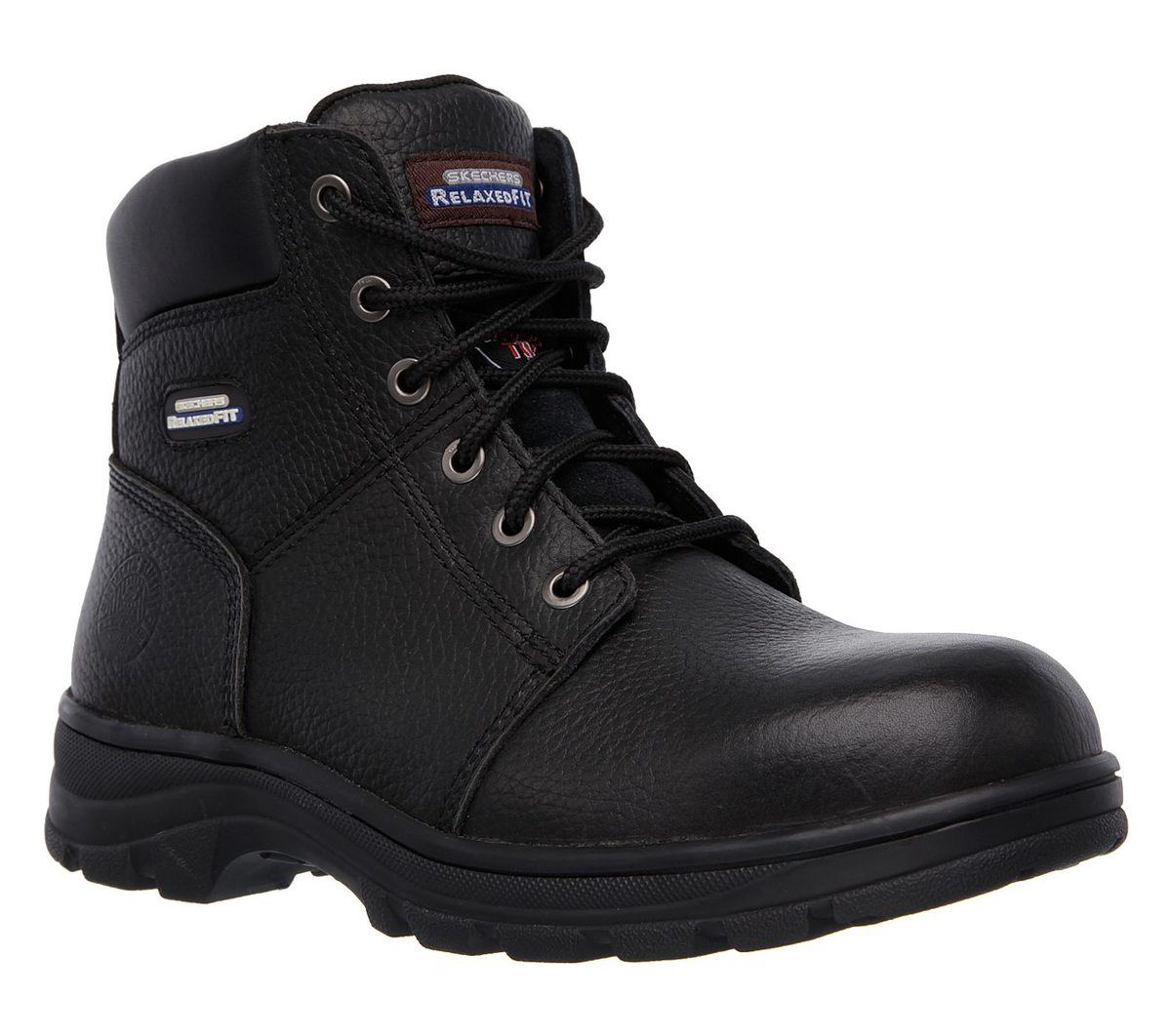 Work Boot Steel Toe 77009EC BLK Black boots