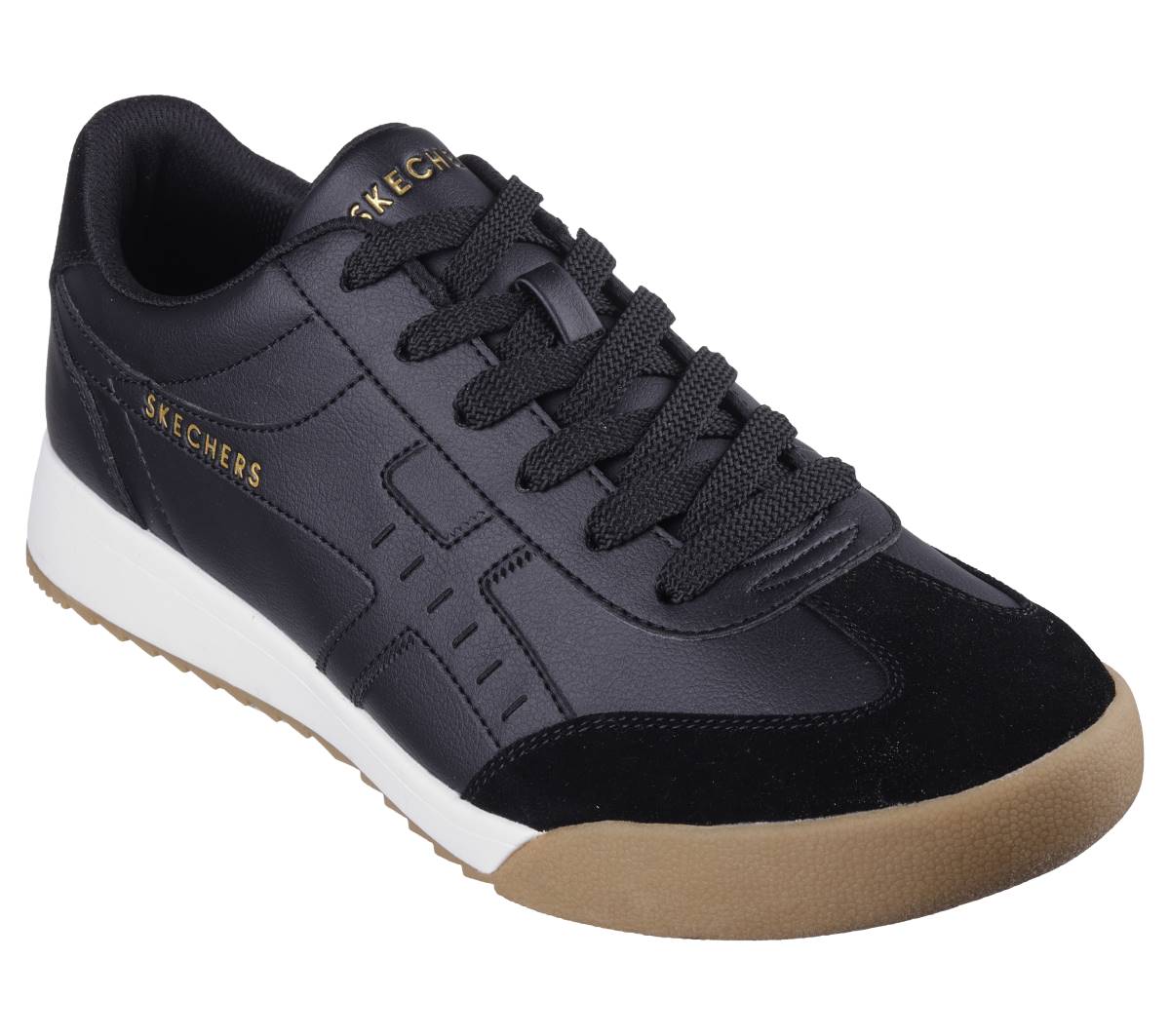 Skechers zinger store white and gold