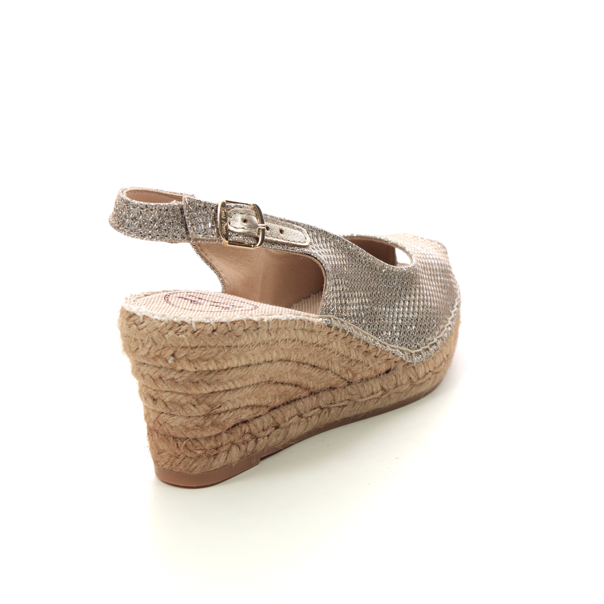 Toni Pons Calafell Gold Womens Espadrilles 3001-26