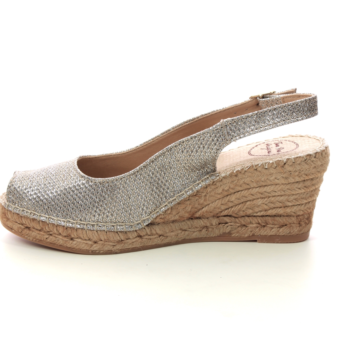 Toni Pons Calafell Gold Womens Espadrilles 3001-26