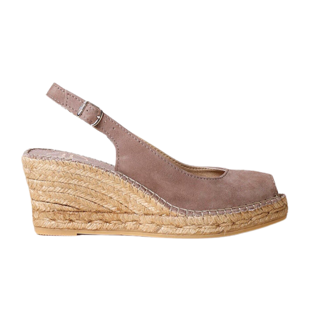 Toni Pons Calpe 5 Croacia Taupe suede Womens Espadrilles 4003-53